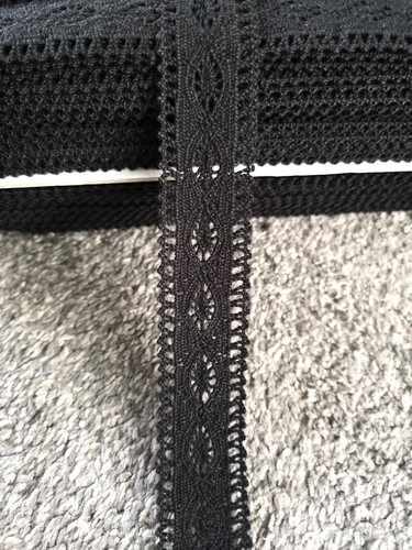 Schwarz creme weiß vintage - schwarz,
