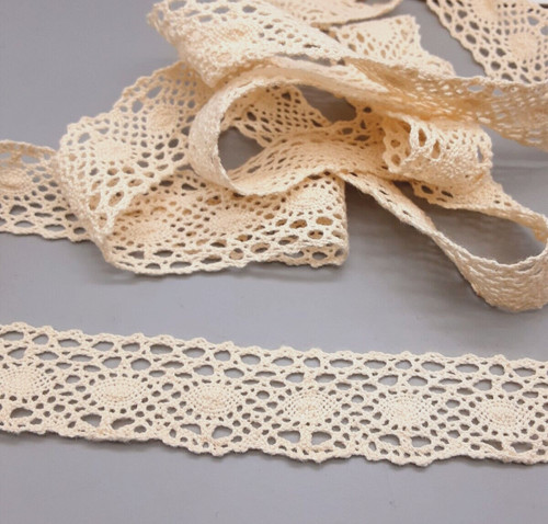 Vintage creme häkel - vintage,