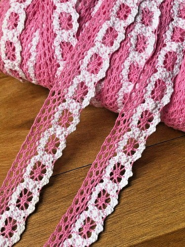 Laverslace weiß rosa - laverslace,